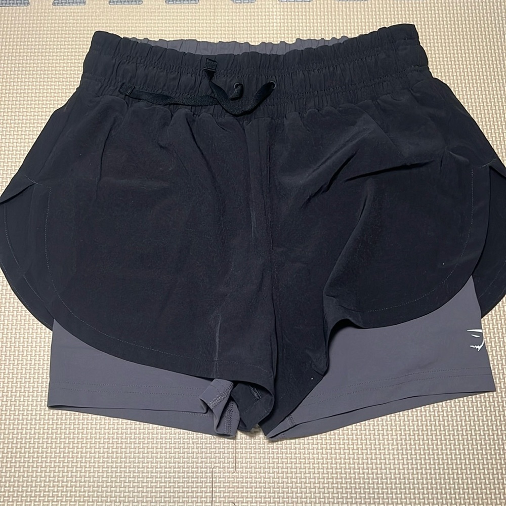 Gymshark 2-in-1 running shorts